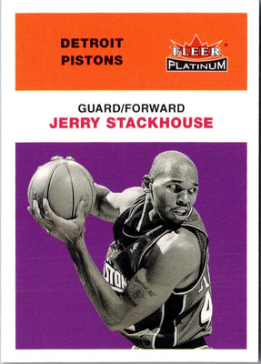 2001 Fleer Platinum Jerry Stackhouse #77