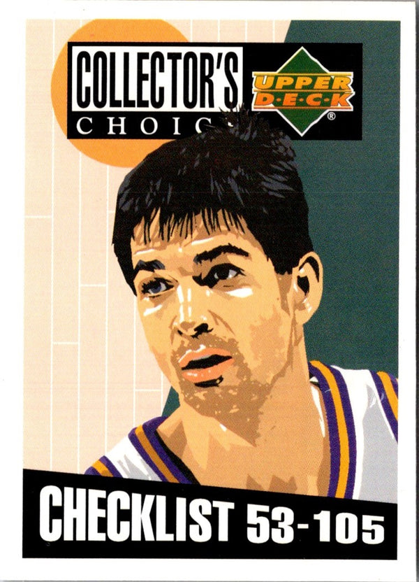 1994 Collector's Choice John Stockton #208