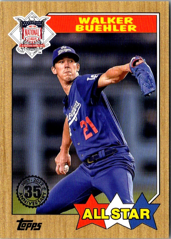 2022 Topps Walker Buehler #94FC-WB