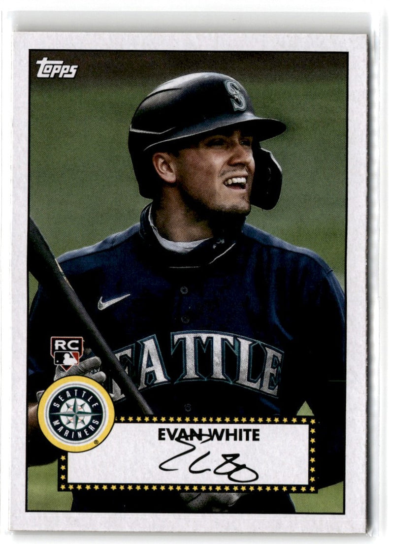 2021 Topps 1952 Redux Evan White