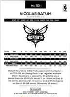 2016 Hoops Nicolas Batum #53