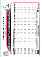 2022 Topps Orange Star Kwang-Hyun Kim #151