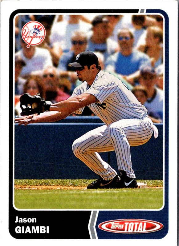 2003 Topps Total Silver Jason Giambi #121