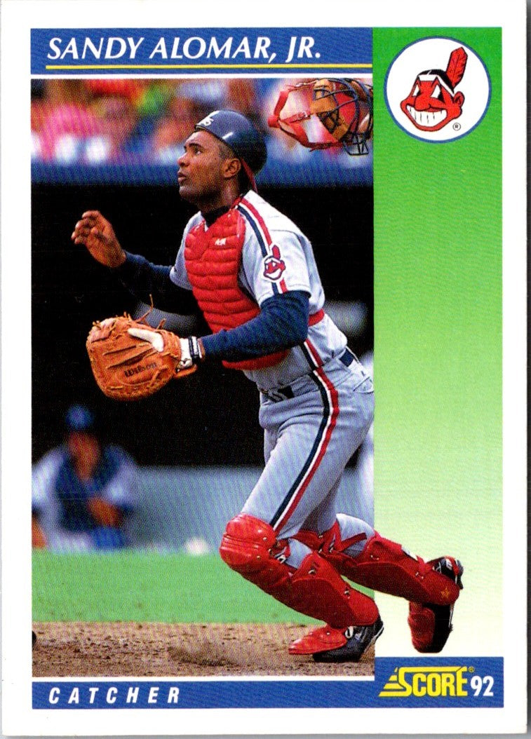 1992 Score Sandy Alomar Jr.