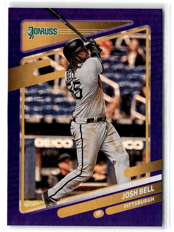 2021 Donruss Holo Blue Josh Bell #132