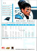 1998 Leaf Rookies & Stars Wesley Walls