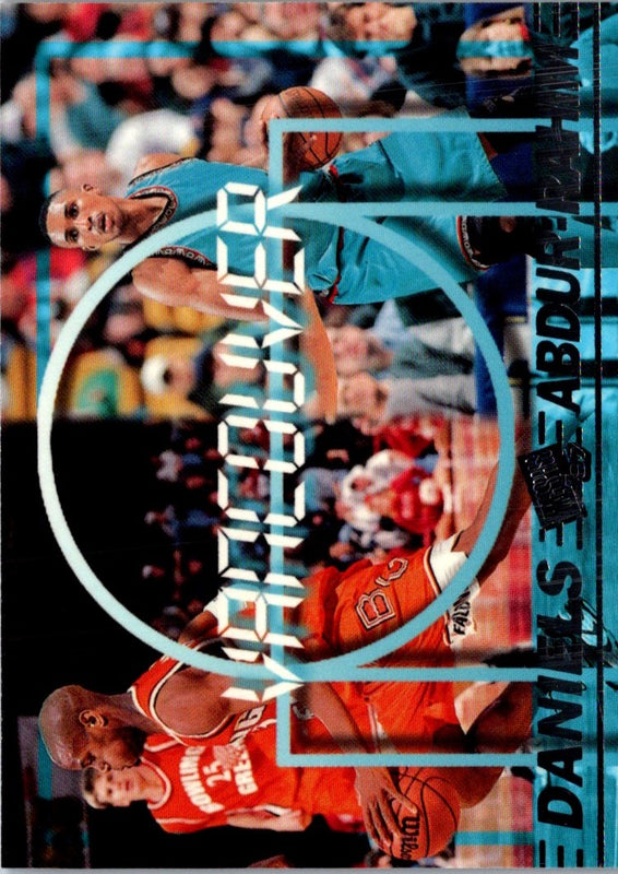 1997 Press Pass Double Threat Red Antonio Daniels/Shareef Abdur-Rahim #38