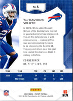 2021 Panini Playoff Tre'Davious White #4