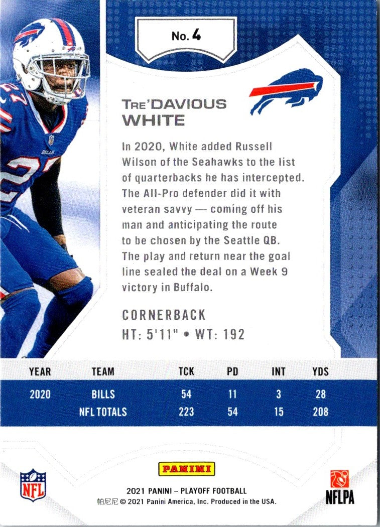 2021 Panini Playoff Tre'Davious White