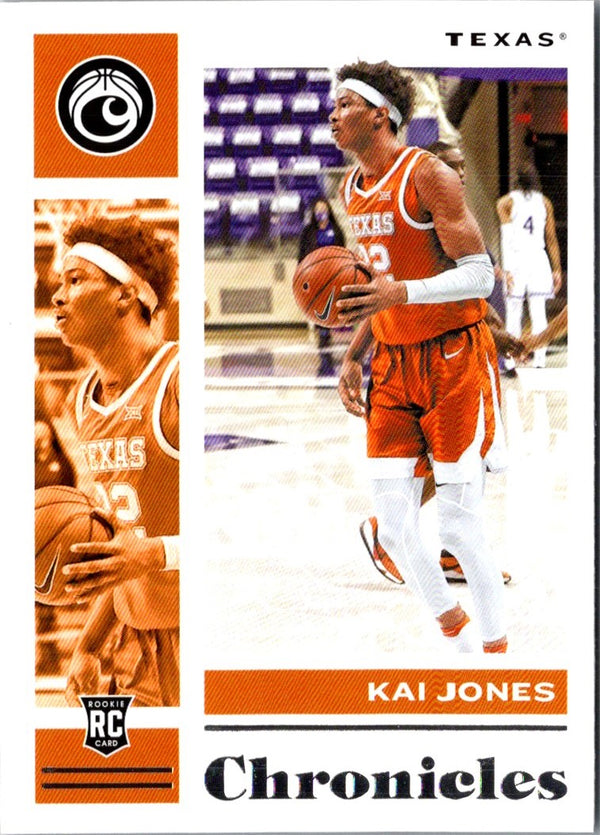 2021 Panini Chronicles Draft Picks Orange Kai Jones #12