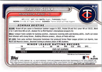 2024 Bowman Prospects Carlos Silva #BP-120