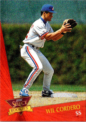 1993 Select Rookies Wil Cordero #18