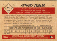 2019 Bowman Heritage Prospects Anthony Seigler #53P-20