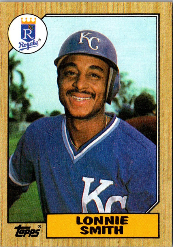 1987 Topps Lonnie Smith #69