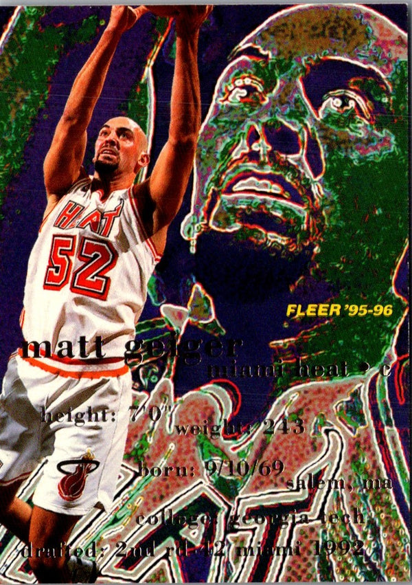 1995 Fleer Allan Houston #52