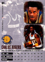 1995 Ultra Carlos Rogers #61