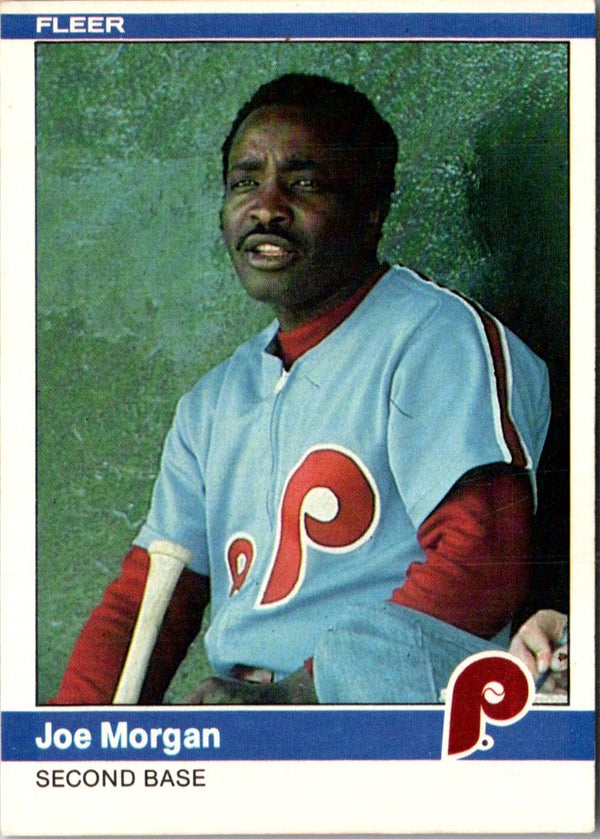 1984 Fleer Joe Morgan #43