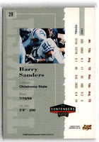 1998 Playoff Contenders Ticket Barry Sanders #29