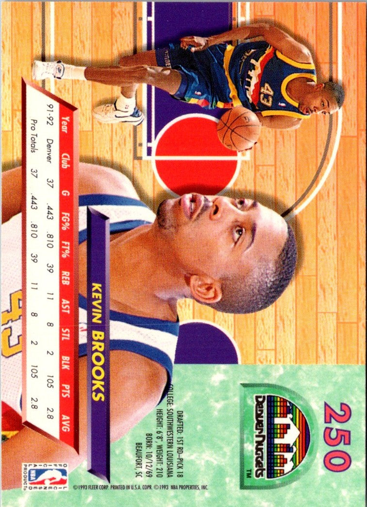 1992 Ultra Kevin Brooks