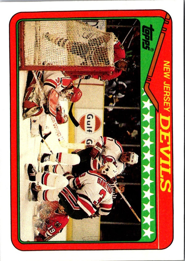 1990 Topps New Jersey Devils #284