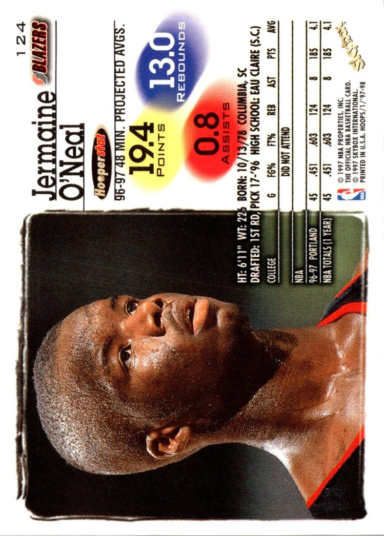 1997 Hoops Jermaine O'Neal