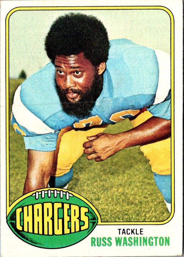 1976 Topps Russ Washington #38