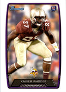 2013 Bowman Xavier Rhodes
