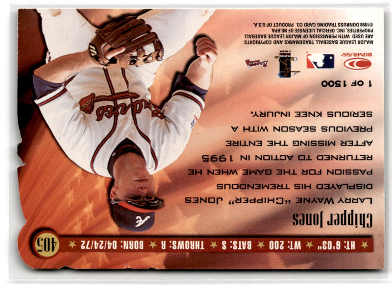 1998 Donruss Chipper Jones