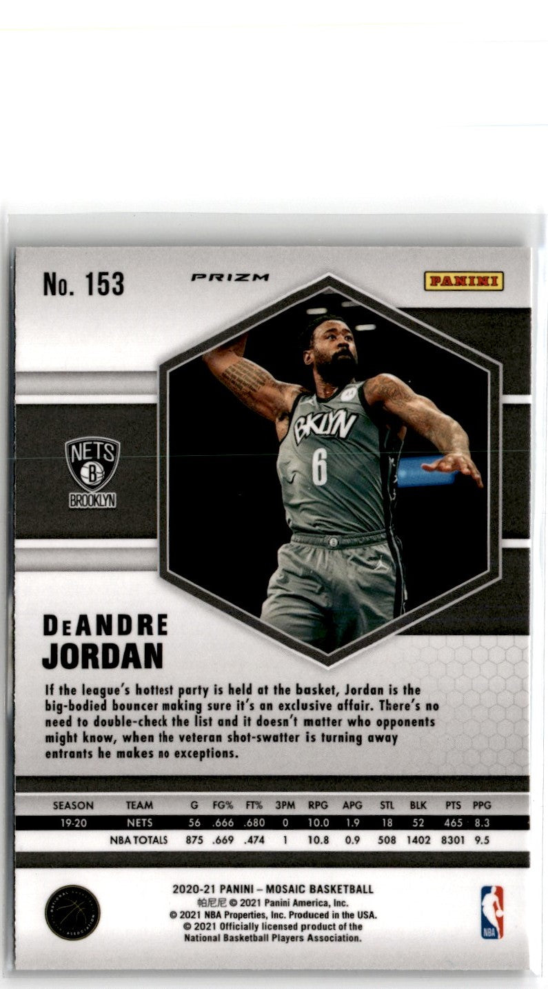 2020 Panini Mosaic Green DeAndre Jordan