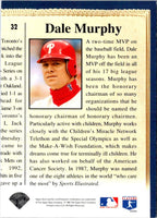 1993 Upper Deck Gold Hologram Dale Murphy #32