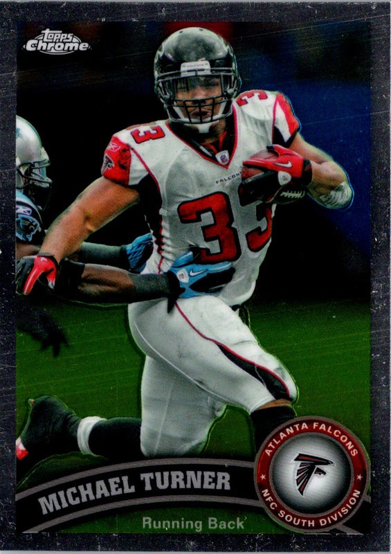 2011 Topps Chrome Michael Turner #190