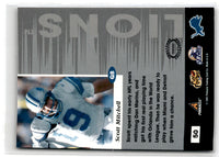 1996 Pinnacle Laser View Inscriptions Promos Scott Mitchell #NNO