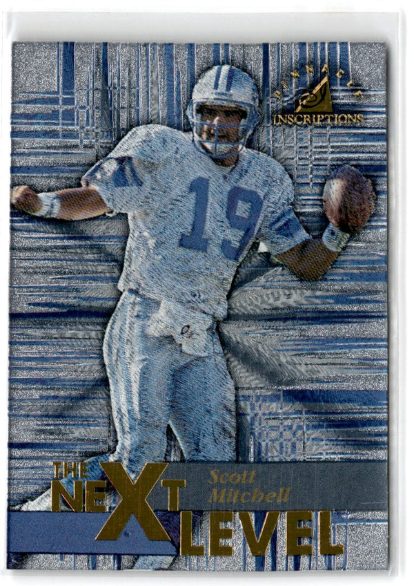 1996 Pinnacle Laser View Inscriptions Promos Scott Mitchell #NNO