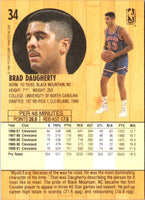1991 Fleer Brad Daugherty #34