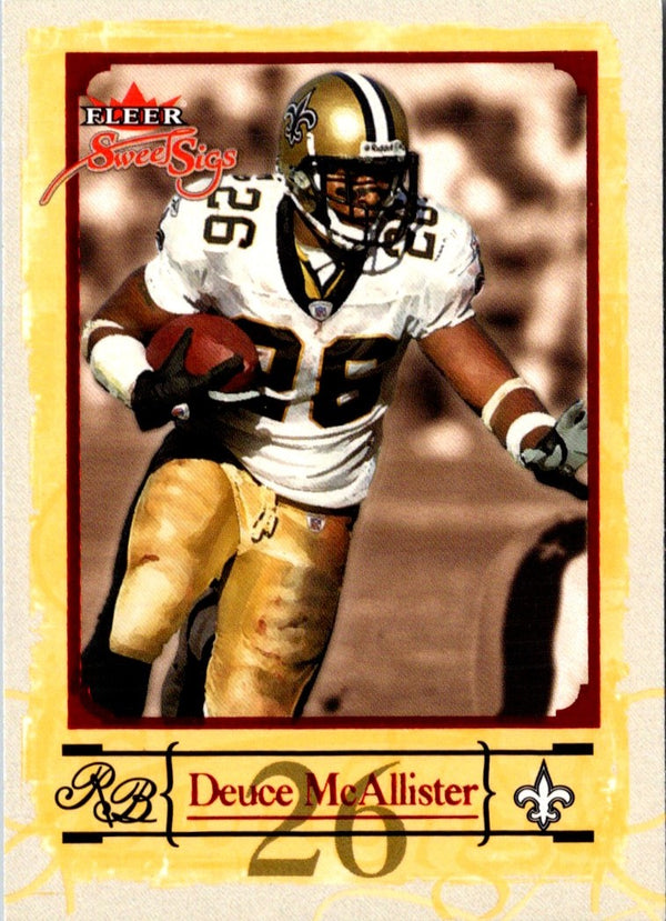 2004 Fleer Sweet Sigs Deuce McAllister #27