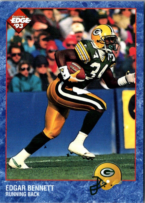 1993 Collector's Edge Edgar Bennett #78