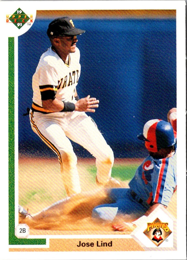 1991 Upper Deck Jose Lind #258