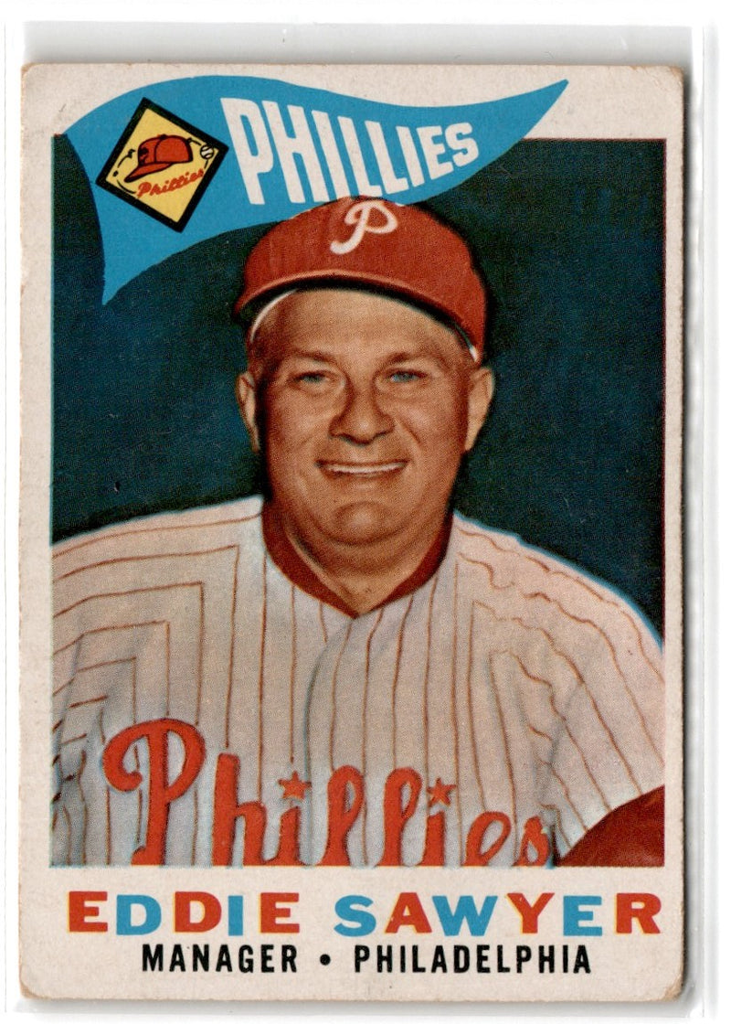 1950 Philadelphia Bulletin Pin-Ups Version Eddie Sawyer