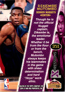 1996 Topps Dikembe Mutombo