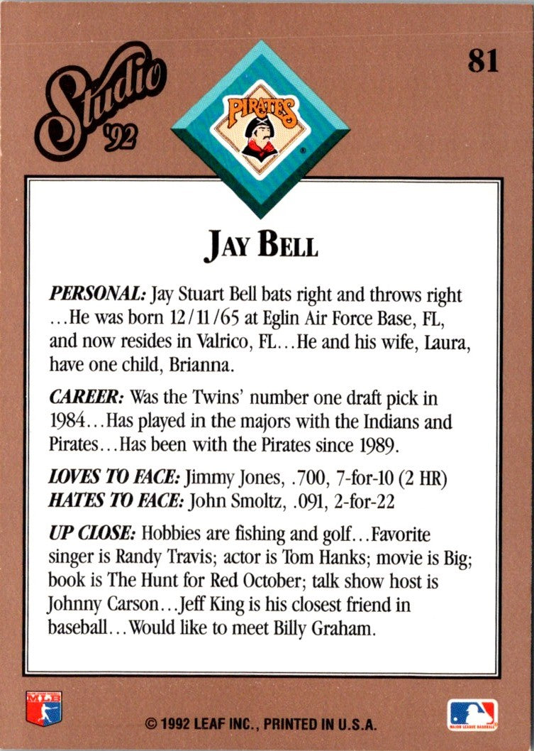 1992 Studio Jay Bell