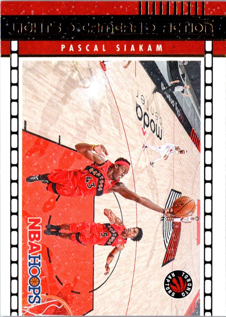 2020 Panini Select Company Red Pascal Siakam