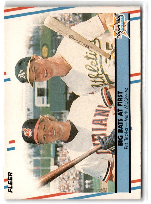 1988 Fleer Pat Tabler/Mark McGwire #633