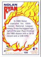 1992 Pacific Ryan Texas Express II 100th National League Win #150