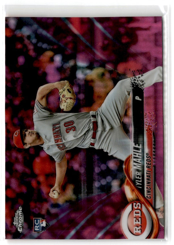 2018 Topps Chrome Tyler Mahle #12