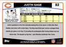 2006 Topps Justin Gage