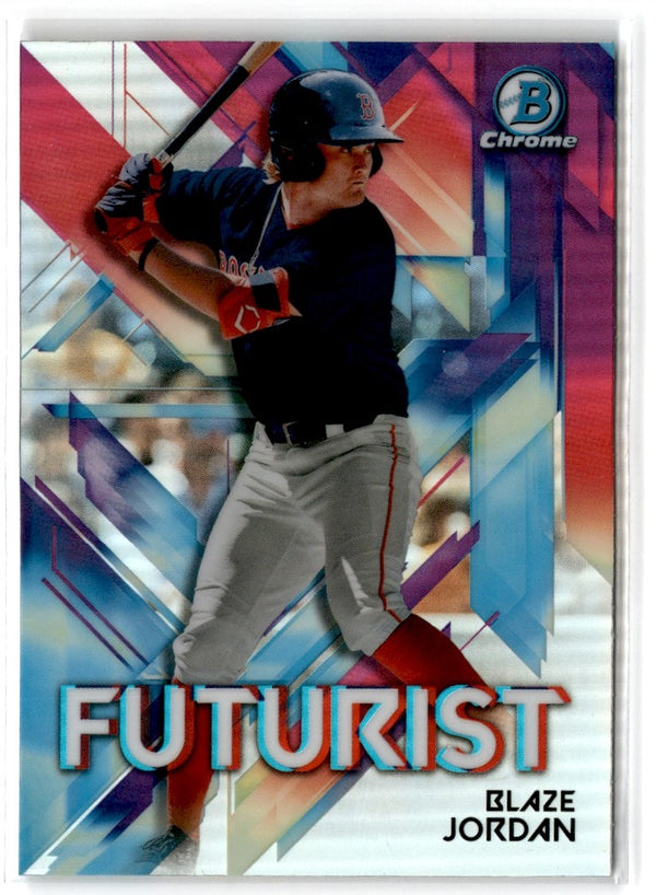 2021 Bowman Chrome Blaze Jordan #FMF-15