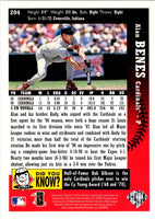 1997 Collector's Choice Alan Benes #204