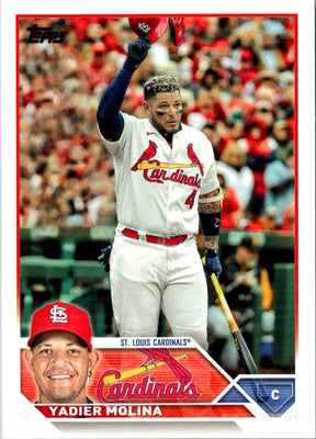 2023 Topps Yadier Molina #4