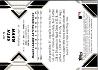 2019 Bowman Platinum Top Prospects Seth Beer #TOP-28