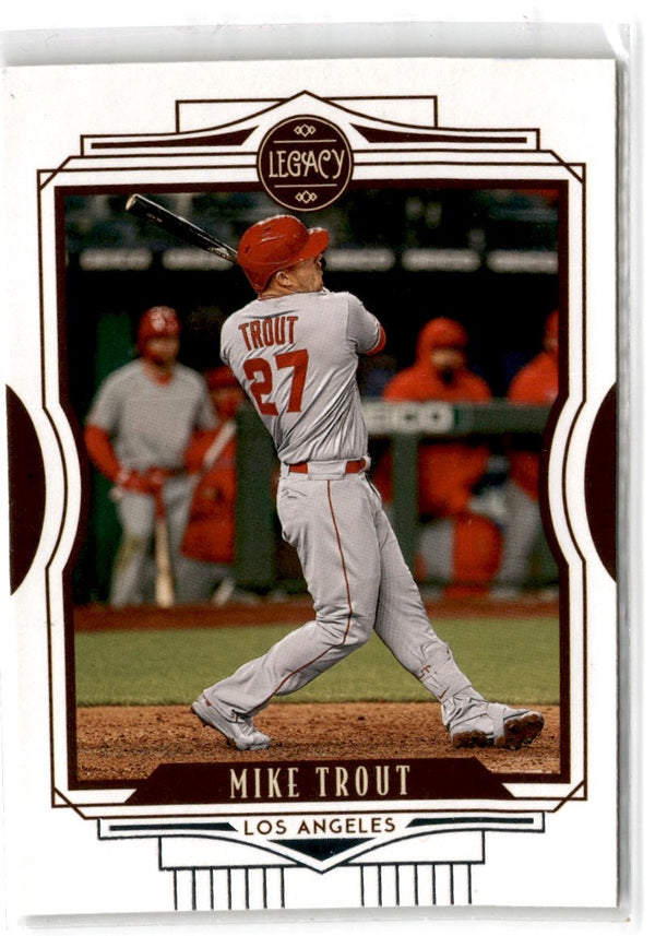 2021 Panini Chronicles Legacy Mike Trout #14
